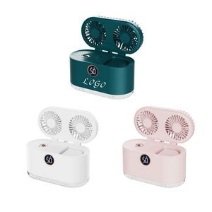 Portable Cooling Fan with Air Humidifier