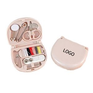 Mini Pocket Sewing Kit with Case