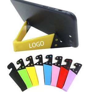 Phone Holder With V-Fold Stand