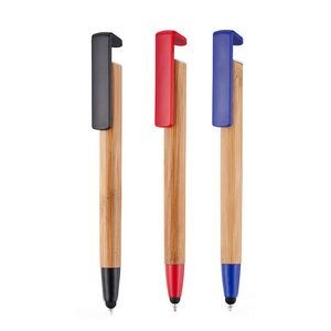 Eco-Friendly Stylus Pen With Stand