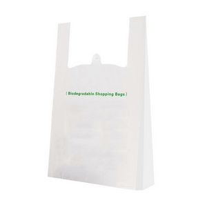 T-Shirt Style Biodegradable Grocery Tote Bag