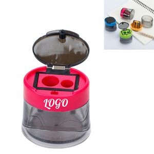 Round Double Hole Pencil Sharpener