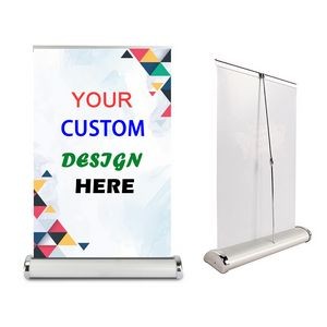 Custom Tabletop Retractable Banner Display-11"