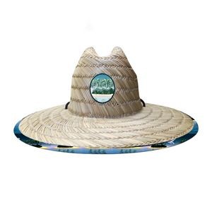 Custom Summer Wide Brim Cowboy Straw Hat
