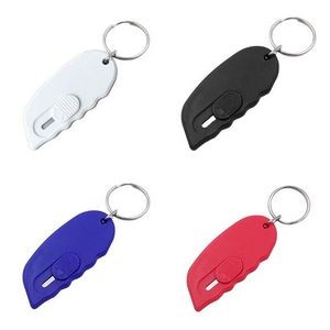 Mini Blade Box Cutter Utility Knife With Key Ring