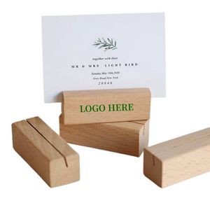 Wood Play Card Stand/Photo Holder