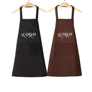 Nylon Oil Resistant Apron With 2 Front Pockets