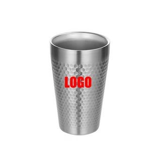 15 Oz Diamond grain stainless steel cup