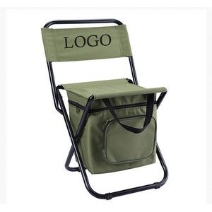 Foldable Outdoor Chair With Ice Pack