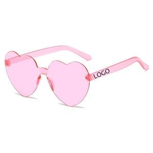 Heart Shaped Sunglasses for Traveling