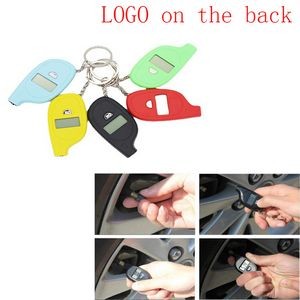Mini Tire Pressure Gauge Tester with Keychain