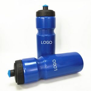 23oz Plastic Water Bottle w/ Push & Pull Lid