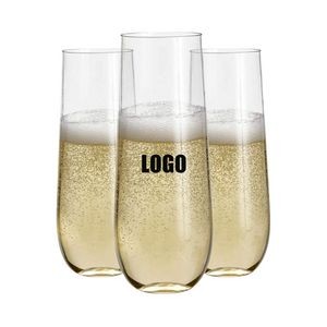 9 Oz. Plastic Stemless Champagne Flute