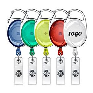 Clip-On Retractable Badge Holder