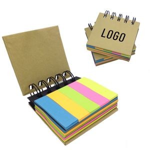 Hardboard Kraft Sticky Notes Pad