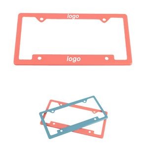 PVC License Plate Frame