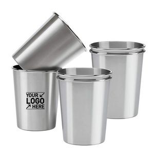12 Ounce Stainless Steel Pint Cups