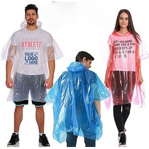 Disposable Long Sleeve Ponchos