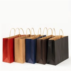 Economy Kraft Paper Grocery Tote Bag