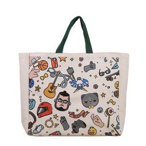 Custom Affordable Cotton Grocery Shopping Tote Bag