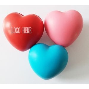 PU Love Heart Peach Stress Relief Toy Ball