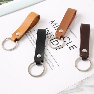 Promotional Gifts Cowhide Keychain