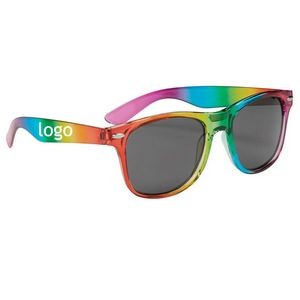 Custom Logo Rainbow Glasses