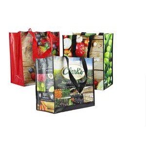 Economy Laminated Grocery Tote Bag