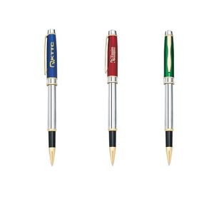 Windsor-I Rollerball Pen w/Sleek Translucent Colored Removable Cap