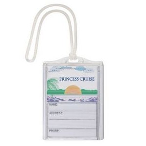 The Logo in Motion Bag Tag - Tropical