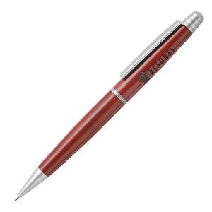 Terrific Timber-4 Mechanical Pencil w/Silver Middle Ring