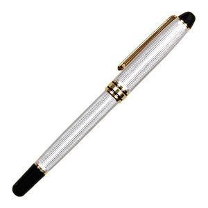 Saxon-III Silver Rollerball Gel Pen