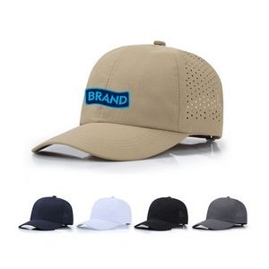 Quick-Drying Laser Perforated Baseball Hat