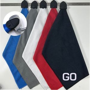 Golf Towel With Magnetic Patch