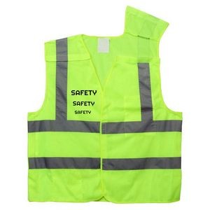 5 Point Tear Away Mesh Safety Vest