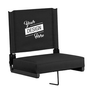 Stadium Chairs for Bleachers with Back Support