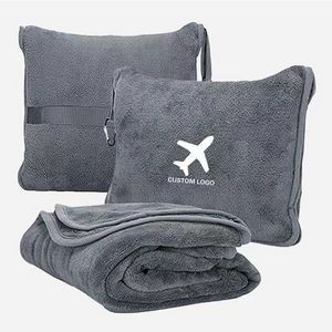 Travel Blanket and Pillow Set