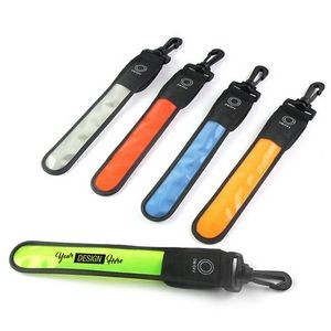 LED Reflective Safety Strips With Clip