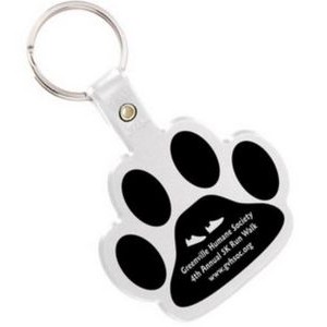 Paw Shaped Keychain - Opaque Paw Shaped Keychain - Opaque