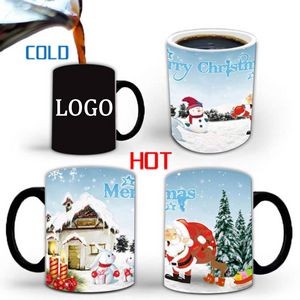Christmas Heat Sensitive Color Changing Mug