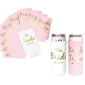 Slim Can Cooler For Bridesmaids