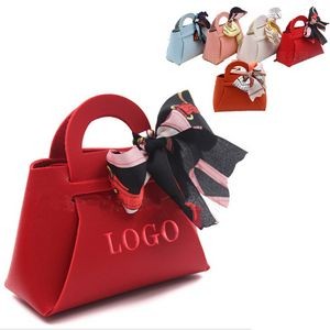 Mini Leather Treat Bag Candy Gift Bag