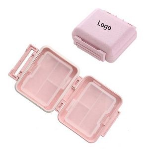 6 Compartments Detachable Pill Box
