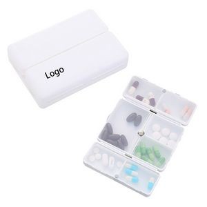 Detachable Weekly 7 Compartments Pill Box
