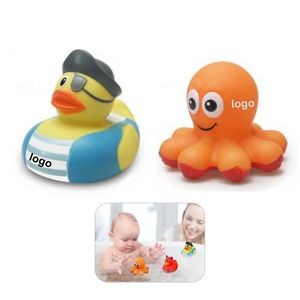 Pirate Rubber Duck and Octopus