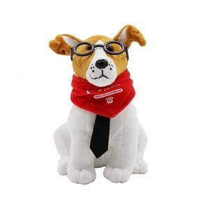 Custom Shaped Plush Dog