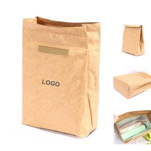 Reusable Insulated Paper Lunch Bag (direct import)