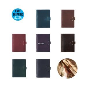 A7 Genuine Leather Refillable Journal (5.71"x4.14")