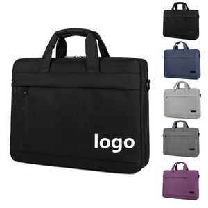 Business Laptop Sleeve Briefcase With Optional Shoulder Strap