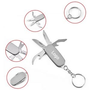 Stainless Steel Key Chain Pocket Knife